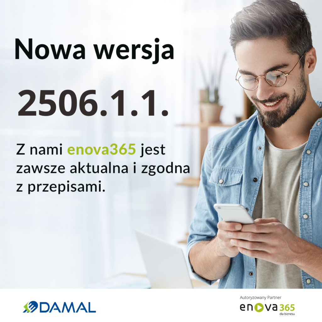 nowa wersja enova365 2506.1.1.